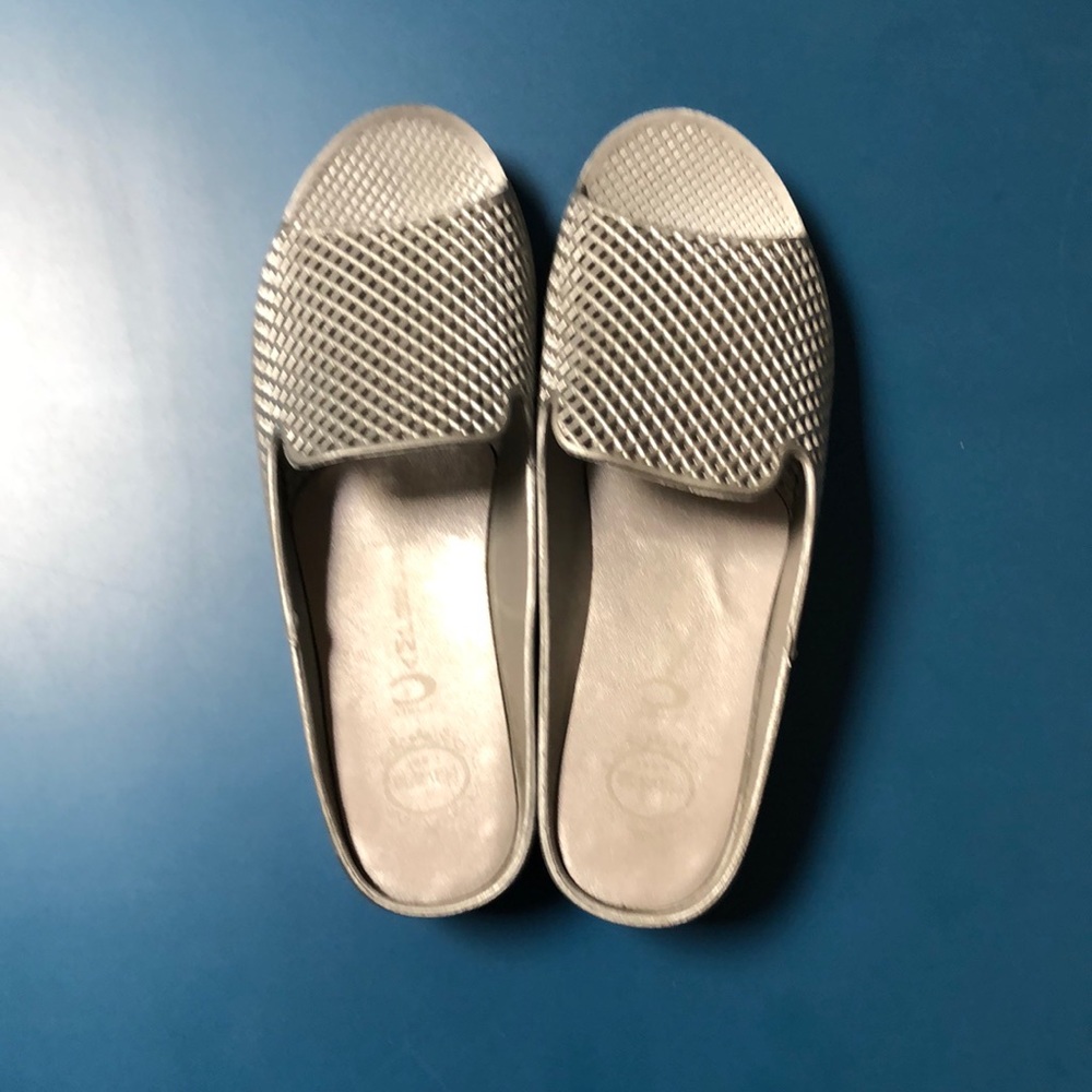 Jeffrey Campbell Sandals, Silver, Size 8